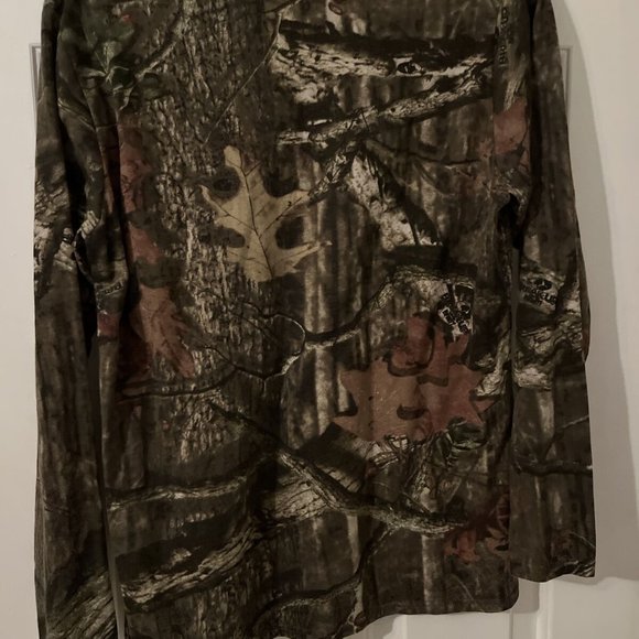 LADIES Mossy Oak Break-Up Country Long Sleeve T-Shirt Womens Camo Size Large - Picture 3 of 3
